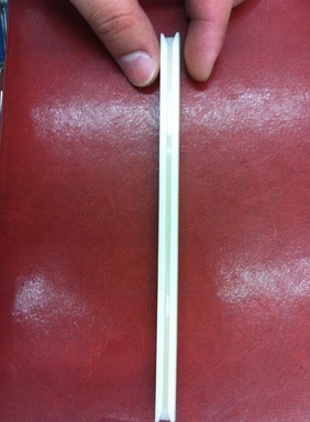 塑料导轨 17cm 机箱PCB导轨线路板插槽 白色塑胶定位脚导轨17公分