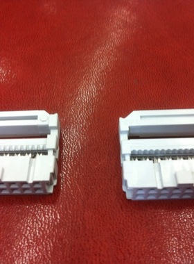 16p压线头2.54mm 白色 FC-8p10p12p14p20p26p30p34p40p50p60p64p