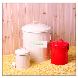 化妆桌柜|厨房台面|洗手间|茶几迷你杂物收纳储物桶垃圾桶2-59L