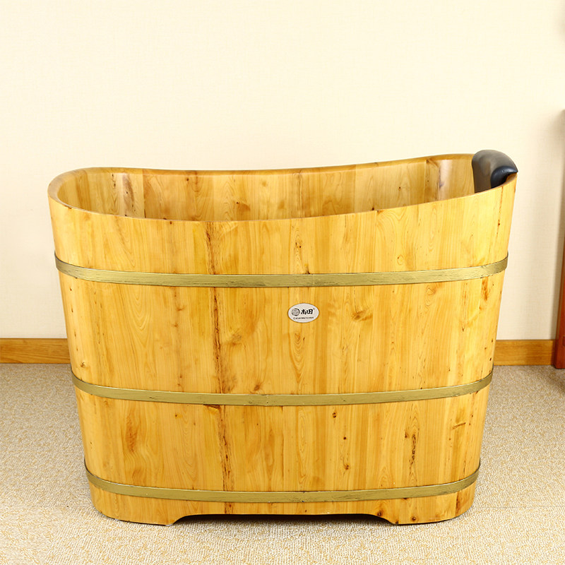 尚田香柏木洗澡桶儿童成人泡澡盆