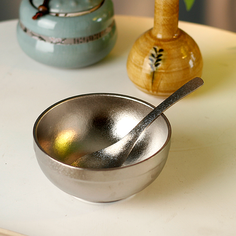 裕隆全纯钛中式抑菌钛碗防烫防摔