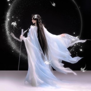 华姿仪赏2025花仙子影视风仙气飘飘新款女古风超仙气飘逸