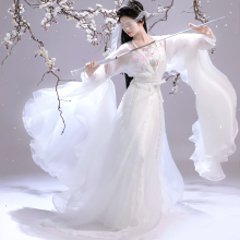 白玉兰 华姿仪赏 鞠婧祎同款五色荷叶大袖百搭影视服仙侠古装上衣