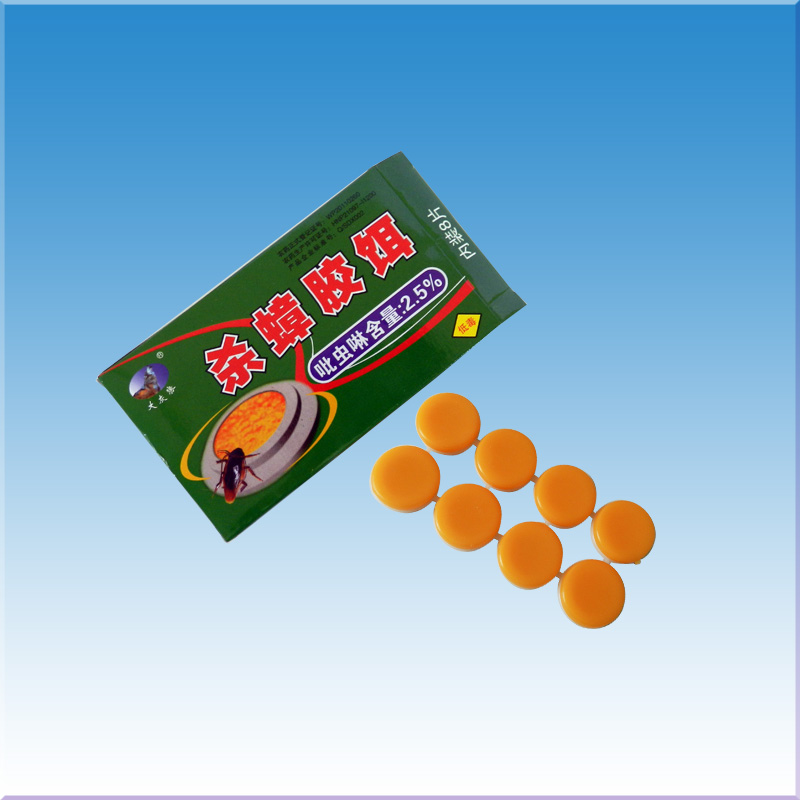 大灰狼蟑螂药杀蟑螂方便贴杀蟑胶饵灭蟑螂药杀蟑饵8片限3000张券