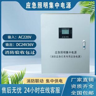 A型集中电源消防EPS配电箱300W600W1KW应急照明DC24V36V灯具控制