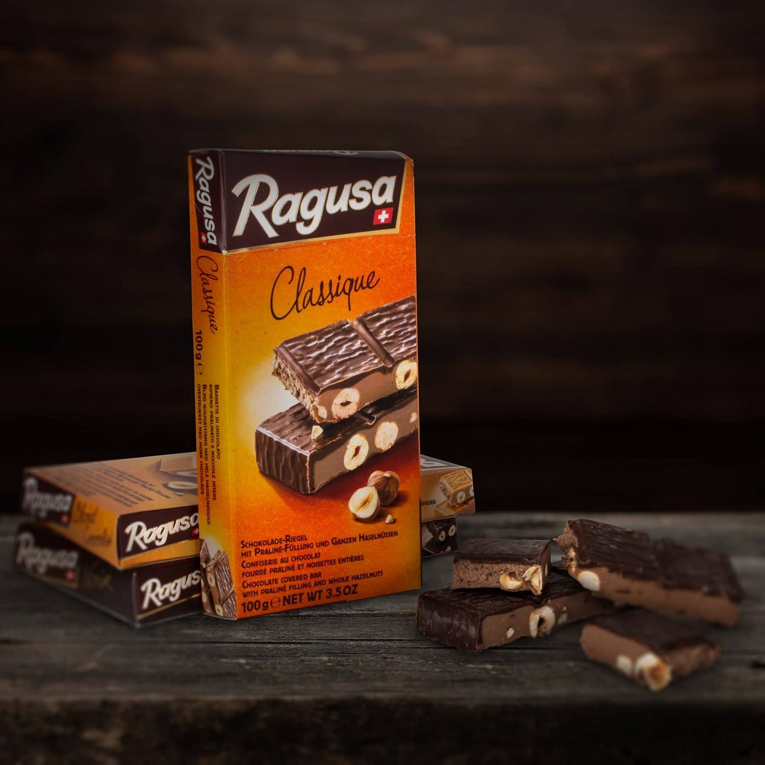 瑞士进口Ragusa零食品巧克力排块