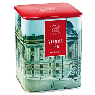 tea草莓潘趣花果茶锡兰红茶小罐装 散茶礼盒100g vienna 奥地利代购