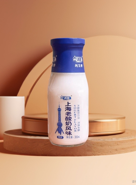 鸿智上海老酸奶300ml*12发酵酸奶