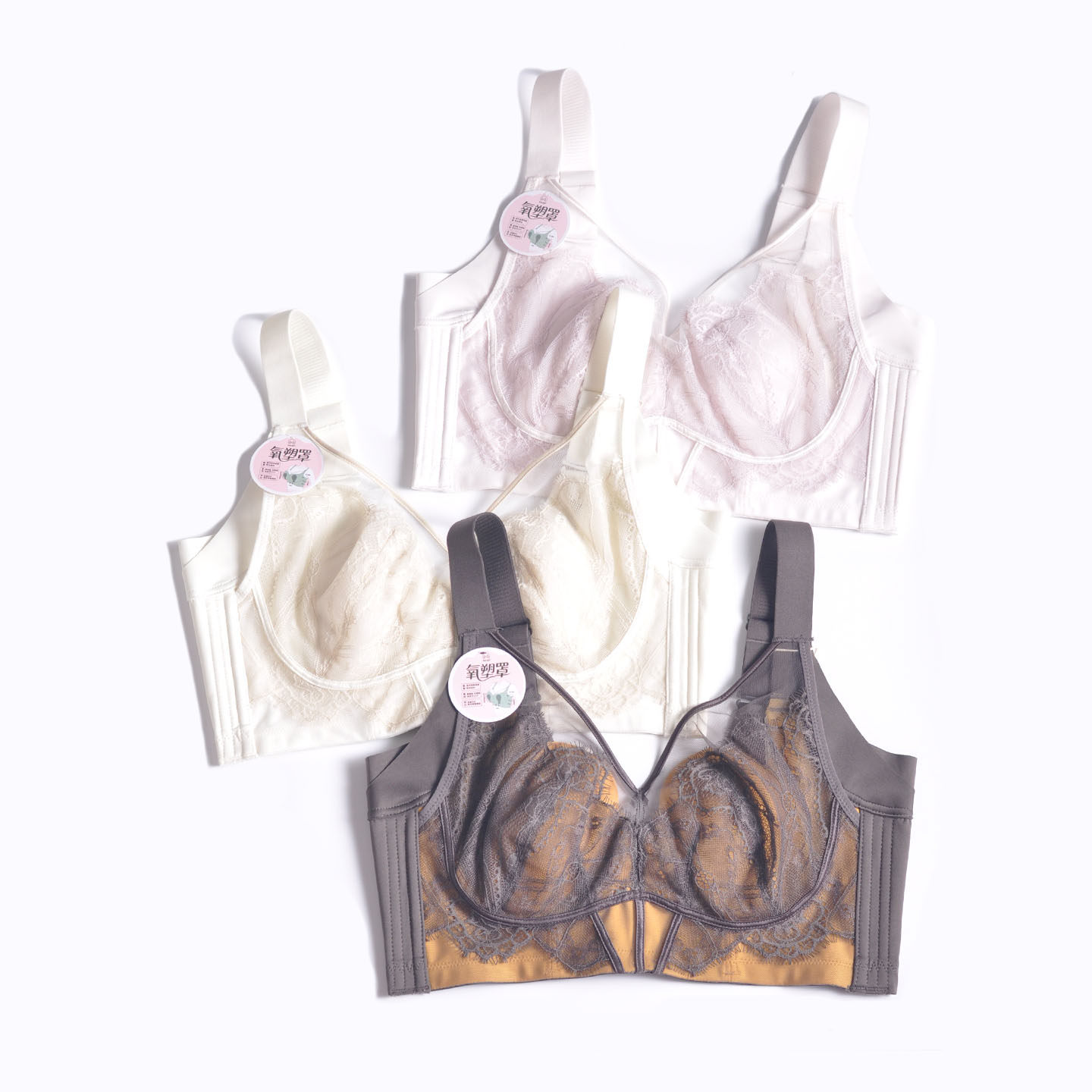 大码内衣薄款大胸显小软钢圈聚拢防下垂文胸加宽侧收副乳调整胸罩