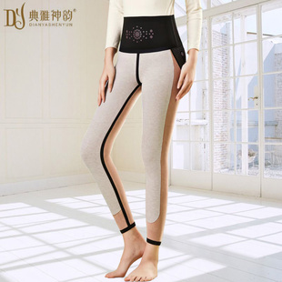 典雅神韵打底裤紧身修身芭比裤女加绒一体羊毛护膝塑型外穿保暖裤