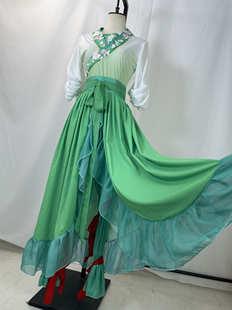 定制演出服剧目服蹴鞠图表演装舞台装艺考服中国舞古典舞