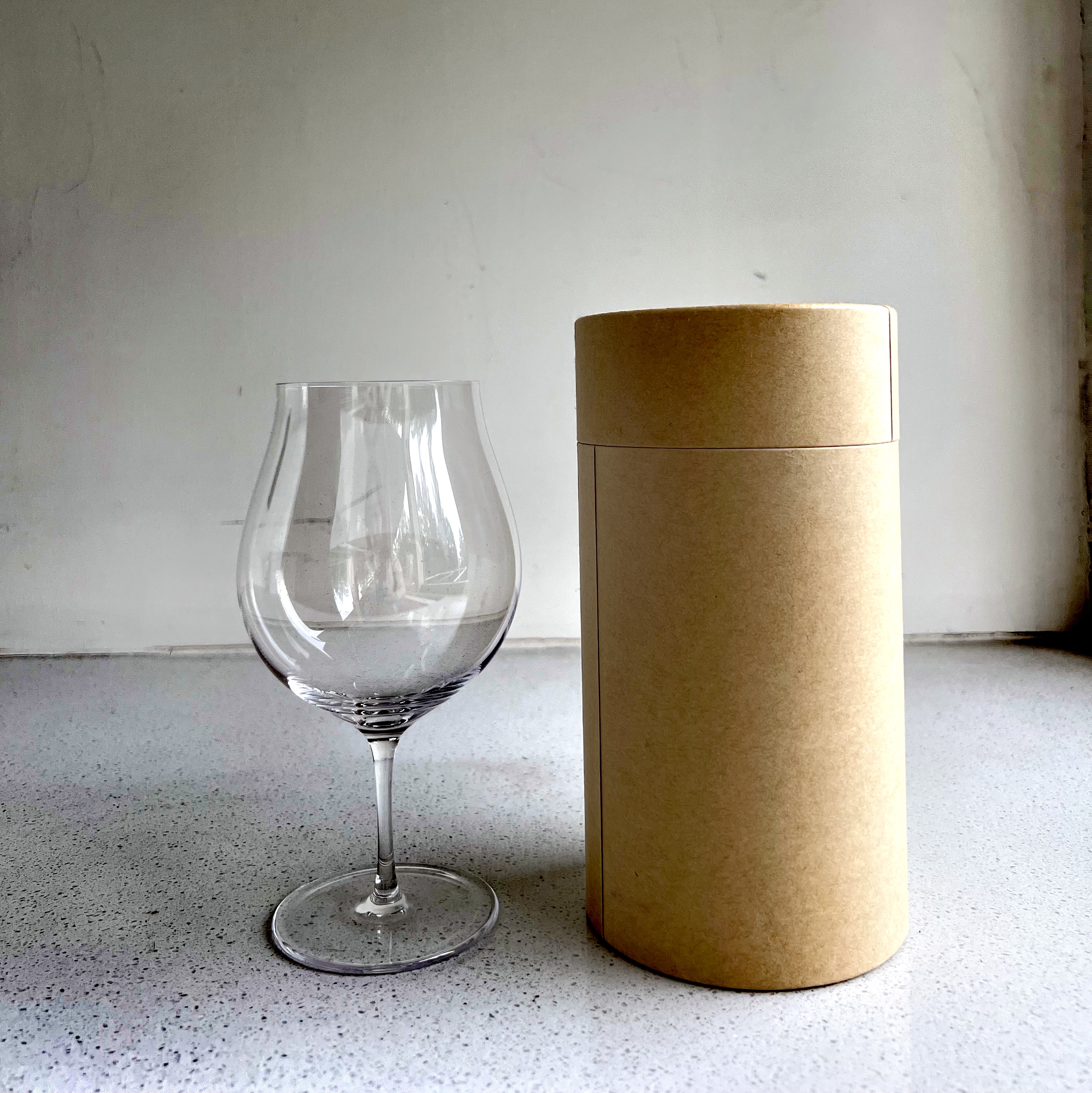 餐厅款日式木村矮脚勃艮第杯 便携桶装木村硝子矮脚杯 便携红酒杯