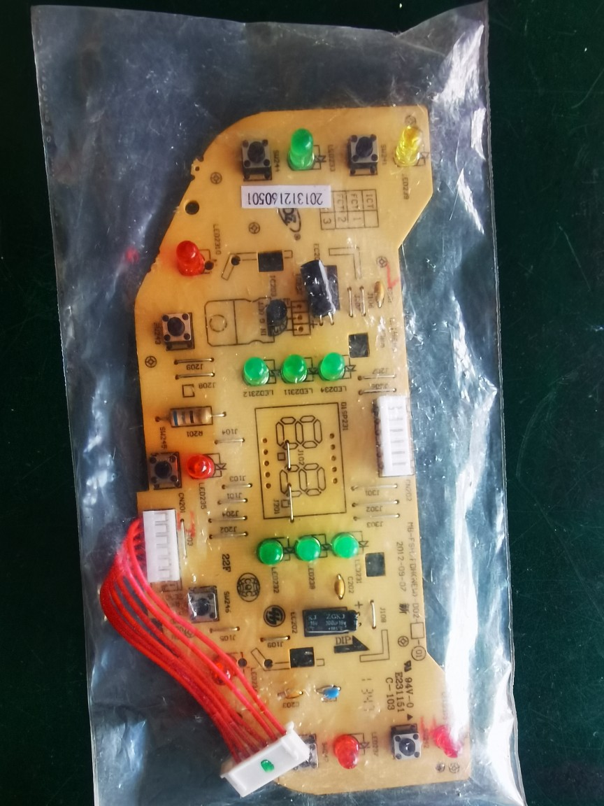 美的电饭煲配件FD402显示板.灯板.控制板.电脑板.按键板.7针6线