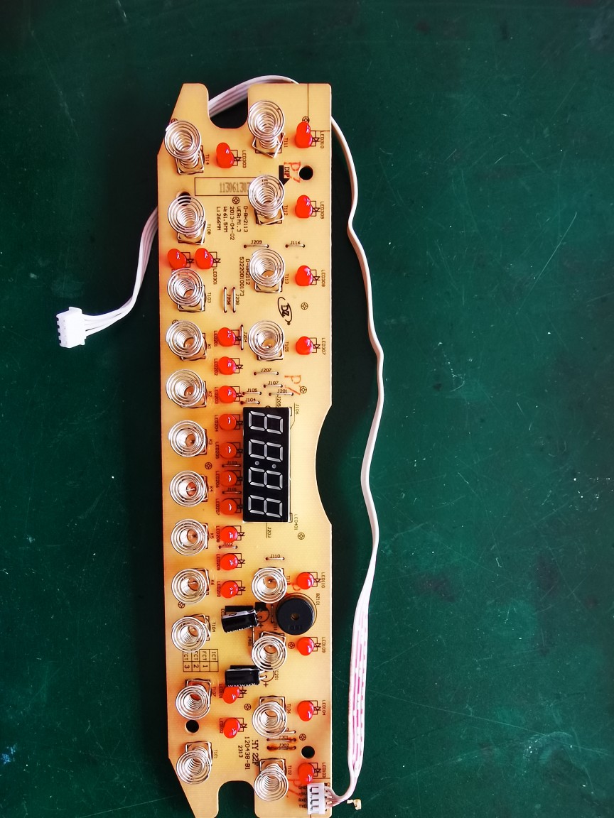 美的电磁炉配件RH2113显示板.灯板.控制板.触摸板.拆机4线