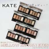日本KATE凯朵2025春季 限定新品 3d立体骨干四色眼影大地色珠光哑光