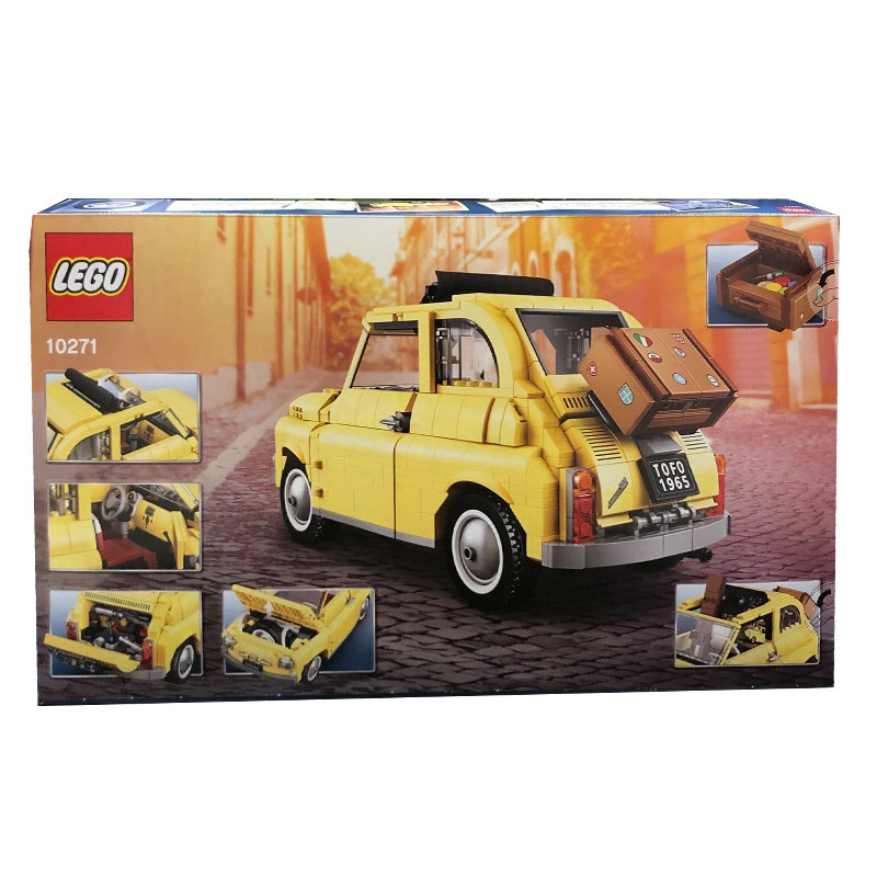 2020新品乐高lego 10271 积木玩具 创意系列 模型车 菲亚特 500