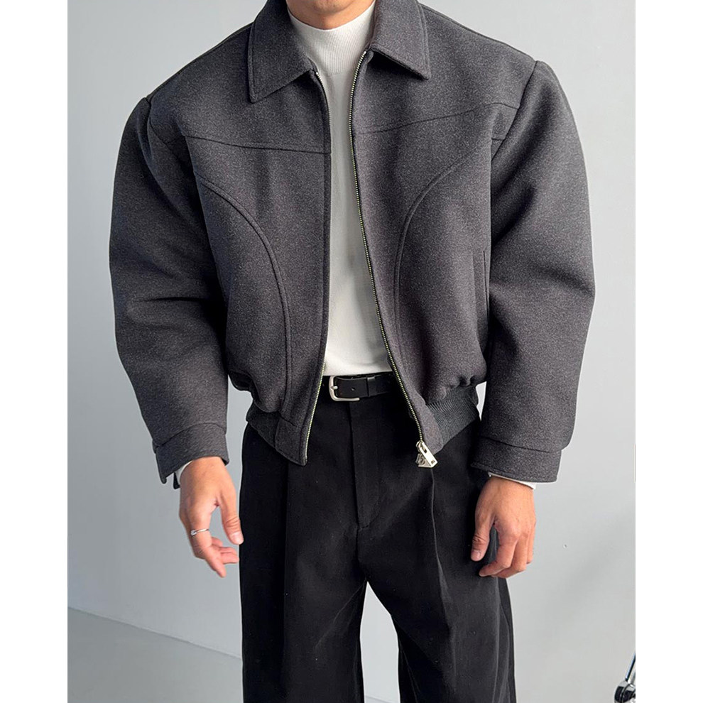 韩国代购男装高档重工夹克外套