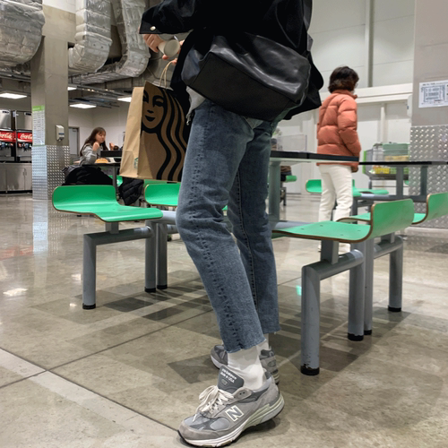 韩国代购品质男士牛仔裤