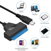Drive SSD SATA 2.5 inch Cable Converter HDD Type Hard