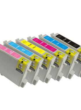 适用爱普生EPSON R210 R230 R310 RX510 630 T0491-T0496墨盒包邮