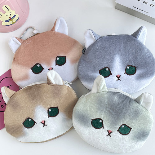 创意零钱包小猫耳机包挂件迷你