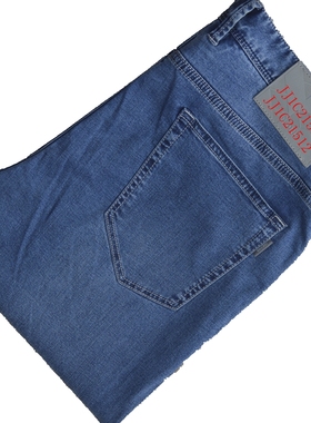 剪标牛仔裤标准版JJ1C21513修身版JJ1C21512春夏薄款微弹中腰长裤