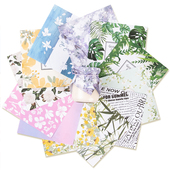 布丁封口纸甜品台牛奶瓶布丁杯子包装 纸小清新布丁纸盖纸麻绳绑带