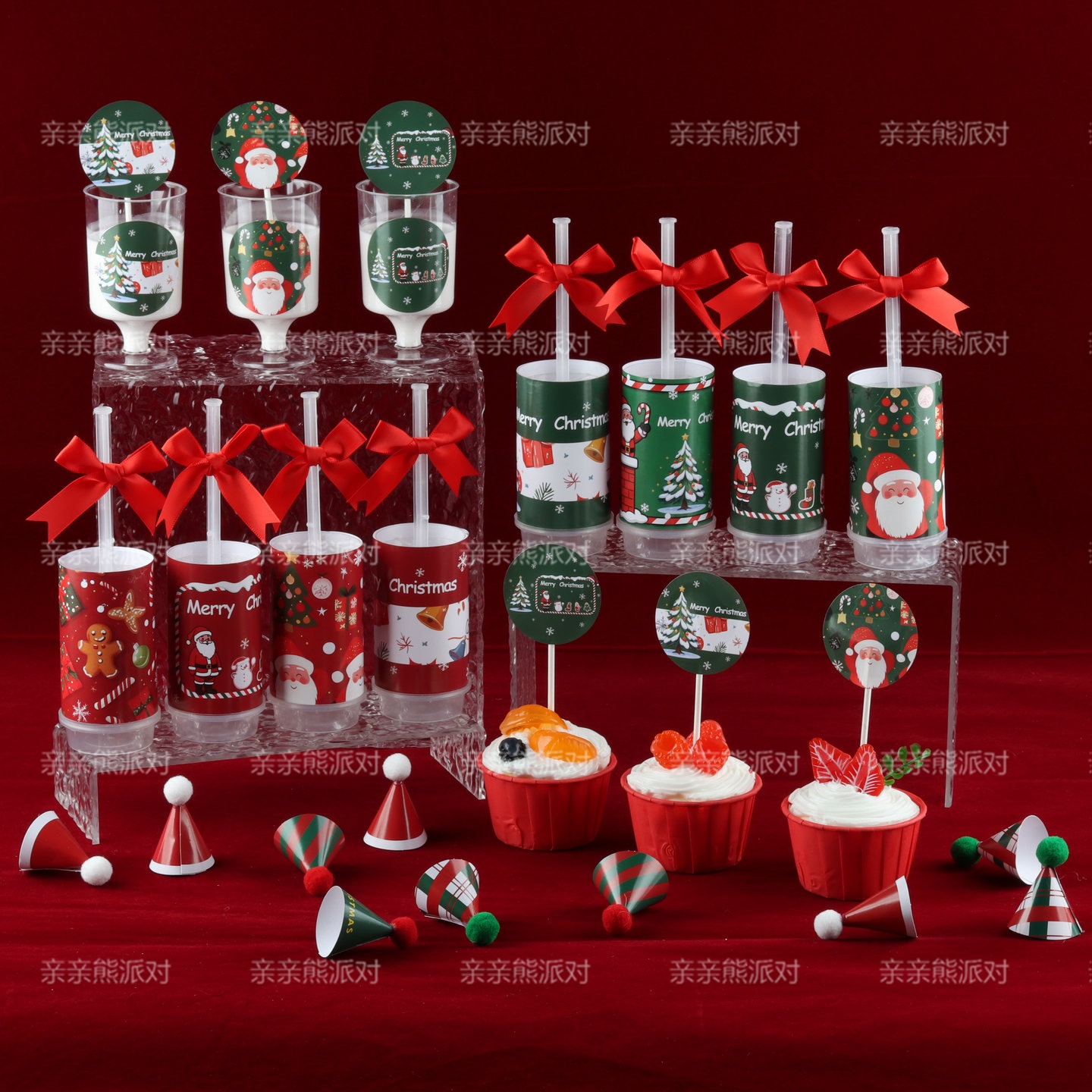 圣诞主题节日氛围装饰贴纸插件