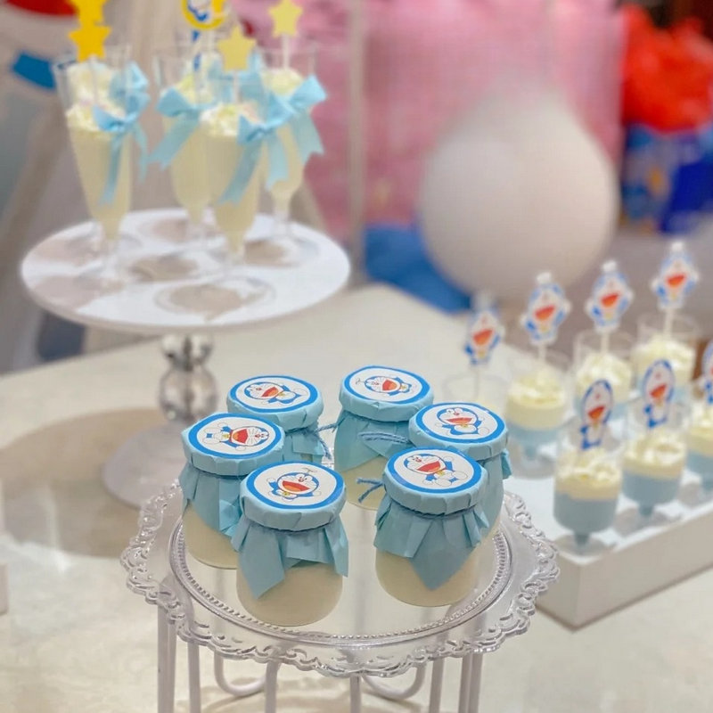 叮当猫甜品台装饰哆啦A梦插件