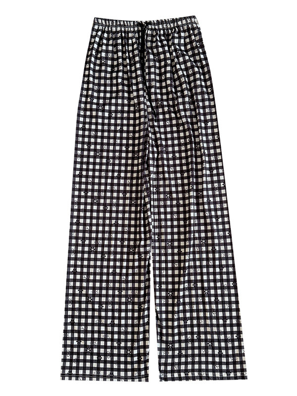 Women's Plaid Lounge Pants | Direct from China - Taobao product photo 5