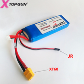TOPGUN磷酸铁锂电池3000mAh 9.9V启动电池涡喷船模车模电池