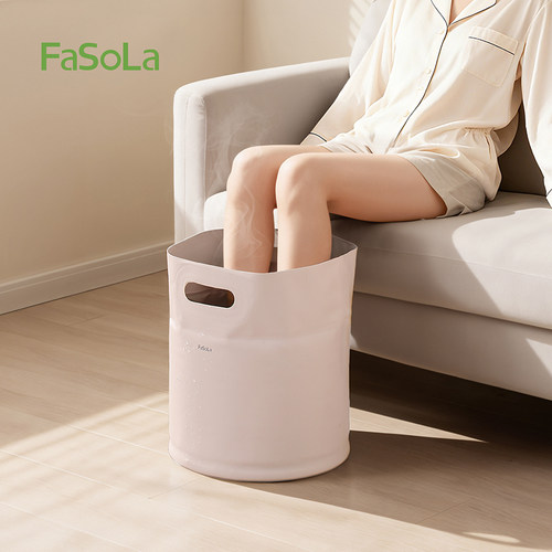 可折叠泡脚桶女士养生洗脚盆