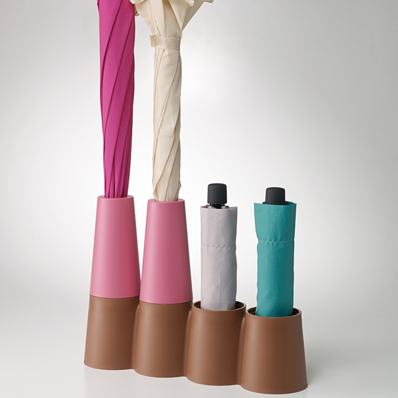 日本进口iseto塑料收纳架雨伞桶