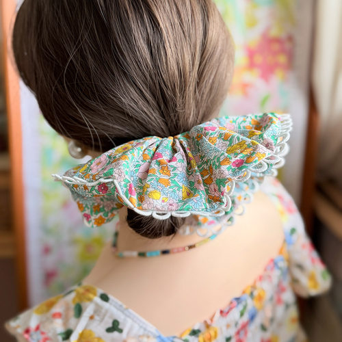 【蕾丝发圈】贵牌花色正面可见套装风格大肠发圈头绳春夏款头饰新