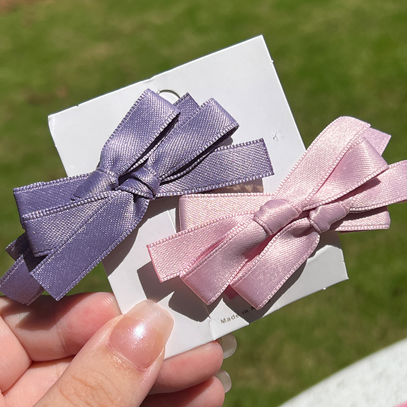 侧边刘海夹碎发双马尾发卡