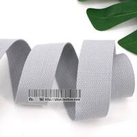 Polyester-cotton wide color thickened plain weave canvas webbing Backpack and bag accessories packing straps, schoolbag and backpack straps, fabric straps thumbnail 3