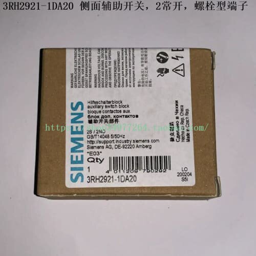 议价SIEMENS 辅助开关 3RH2921-1DA20 3RH2921-2DA20
