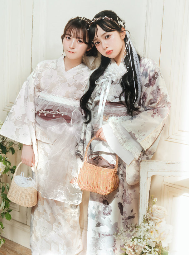 GRL同款日单和服 浴衣带缔 仿珍珠腰链 装饰 配件腰绳02