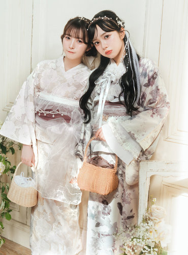 GRL同款日单和服 浴衣带缔 仿珍珠腰链 装饰 配件腰绳02