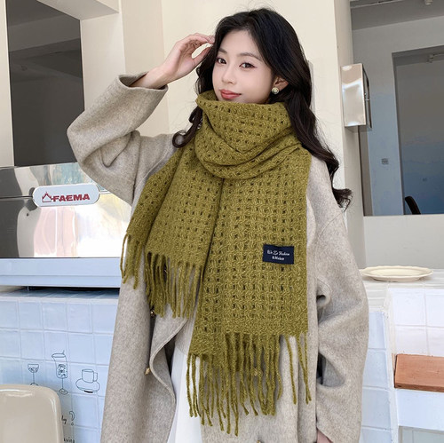 2025新款韩系ins围巾女冬季