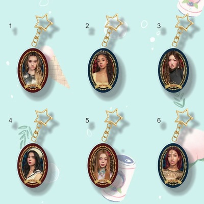 国际女团 KATSEYE周边MANON挂件MEGAN 包包DANIELA钥匙扣A011