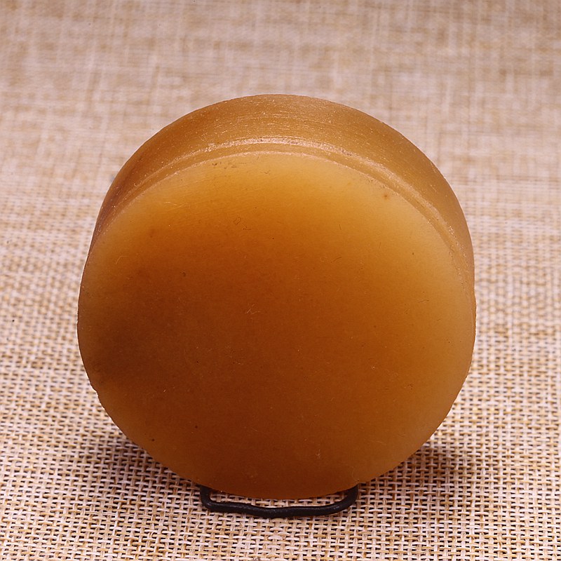 云南龙陵 天然玉石黄龙玉手镯芯 心 边角料 毛料 原石 料石 雕刻