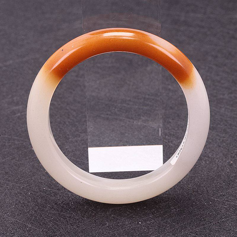 云南龙陵天然玉石玉仙黄龙玉手镯 玉镯子 产地直销 配送证书 女士