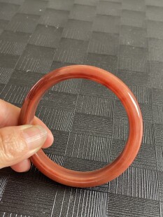 云南龙陵天然黄龙玉手镯60*12*8mm