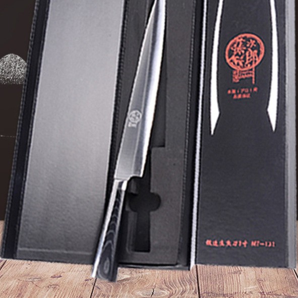 藤次郎切三文鱼刀寿司刀刺身刀料理刀柳刃刀料理刀出刃柳刀鱼片刀