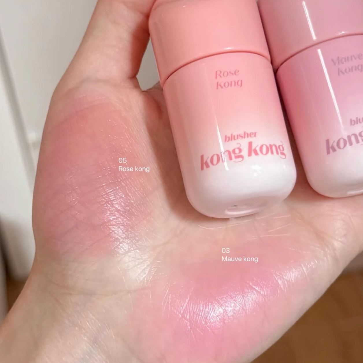 韩国Etude爱丽小屋液体腮红持久显色水光奶油肌自然Kong韩女蜜桃