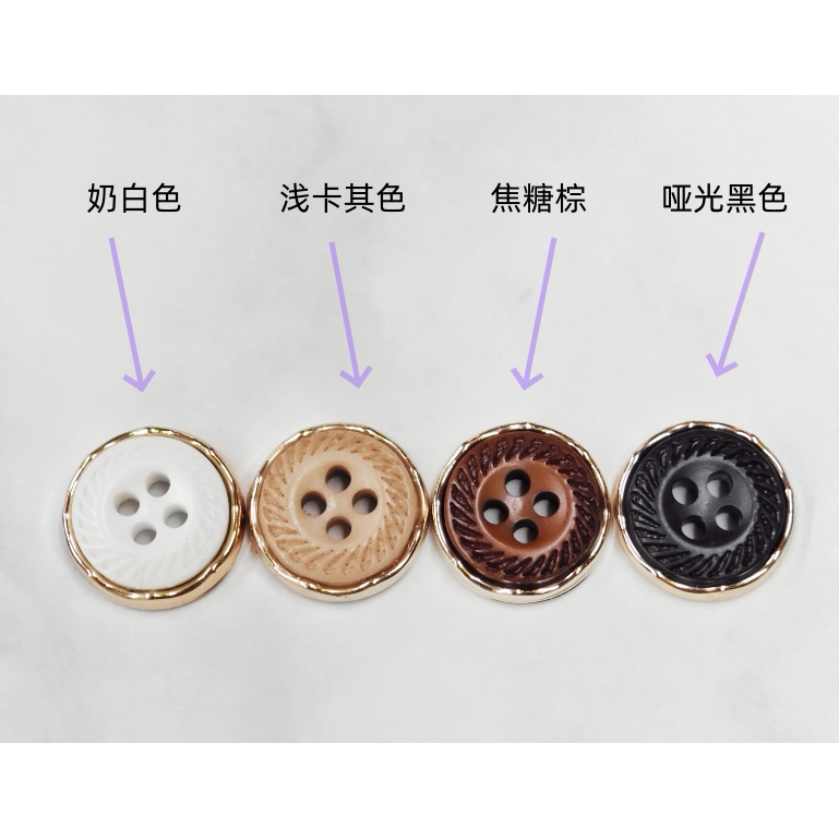 复古仿编织纹树脂扣风衣针织开衫
