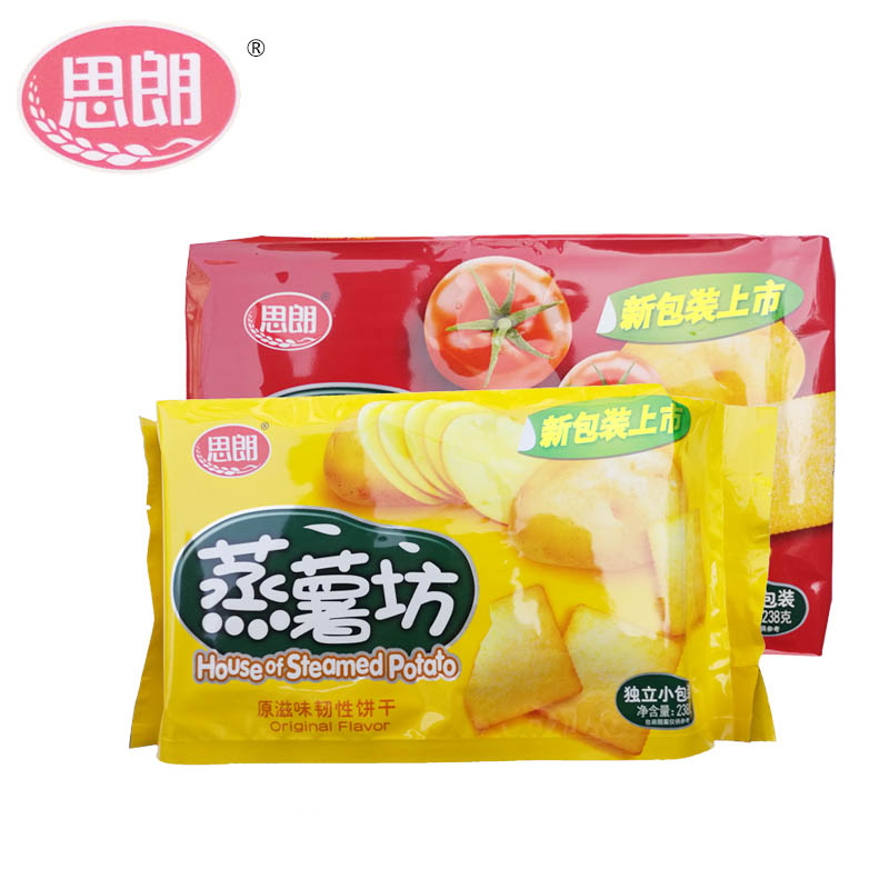 思朗238蒸薯坊韧性香脆薯片饼干休闲零食非油炸美味健康小吃