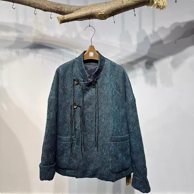 【水墨楼台】原创中国风设计师女装品牌羽绒服T98779-B
