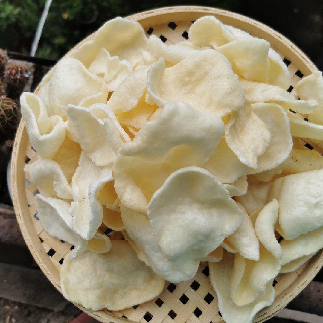 吃货零食小吃松脆庆元黄粿片 盐炒粿片黄果片茶点江浙沪皖2份包邮